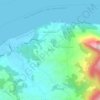 Vryses topographic map, elevation, terrain