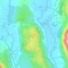 High Rigg topographic map, elevation, terrain