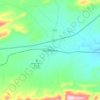 Matjiesfontein topographic map, elevation, terrain