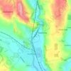 Moscow Farm topographic map, elevation, terrain