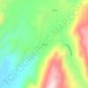 Kasei topographic map, elevation, terrain