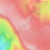 Stanedge Pole topographic map, elevation, terrain