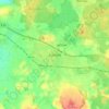 Svedala topographic map, elevation, terrain