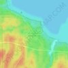Montreal Lake topographic map, elevation, terrain