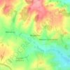 Mugginton topographic map, elevation, terrain