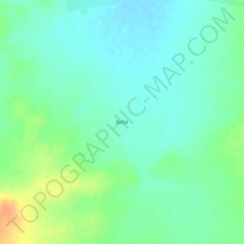 Bofal topographic map, elevation, terrain