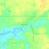 Magnolia Springs topographic map, elevation, terrain