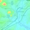 Aijuru topographic map, elevation, terrain