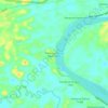 Kampung Durian Daun Lebak topographic map, elevation, terrain