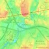 Moorend topographic map, elevation, terrain