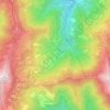 Casale Staffora topographic map, elevation, terrain