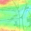 Thornton topographic map, elevation, terrain