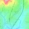 Unaville AH topographic map, elevation, terrain