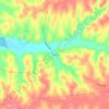 Yuma topographic map, elevation, terrain