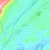 Highland Forest topographic map, elevation, terrain