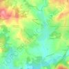 La Borde topographic map, elevation, terrain
