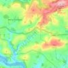 Longcombe topographic map, elevation, terrain