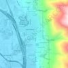 Farmington Station topographic map, elevation, terrain