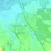 Tarm topographic map, elevation, terrain