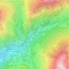 Cabadur topographic map, elevation, terrain