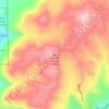 Mount Nebo topographic map, elevation, terrain