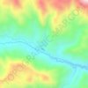 یوش topographic map, elevation, terrain
