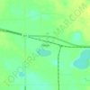 Elstow topographic map, elevation, terrain