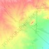 Nyala topographic map, elevation, terrain