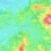 Le Vitron topographic map, elevation, terrain