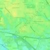 Bocage topographic map, elevation, terrain