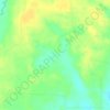 W P McLean Dam Number 1 topographic map, elevation, terrain