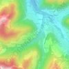 Le Couard topographic map, elevation, terrain