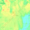 Hickory Corners topographic map, elevation, terrain
