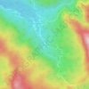 Banua topographic map, elevation, terrain