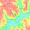 Conkles Hollow State Nature Preserve topographic map, elevation, terrain