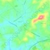 Arial topographic map, elevation, terrain