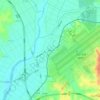 Oeha-dong topographic map, elevation, terrain