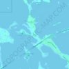 Perky topographic map, elevation, terrain