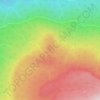 Woodland Hill topographic map, elevation, terrain