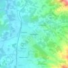 Wellington topographic map, elevation, terrain