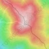 Hochficht / Smrčina topographic map, elevation, terrain