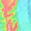 Montus topographic map, elevation, terrain
