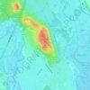 St Catherine's Hill topographic map, elevation, terrain