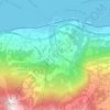 Oberterzen topographic map, elevation, terrain