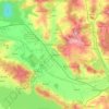 Lukavac topographic map, elevation, terrain