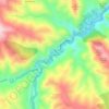 Peroblasco topographic map, elevation, terrain