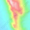 Kamanga topographic map, elevation, terrain