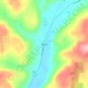 Maine topographic map, elevation, terrain