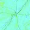 Bhulta topographic map, elevation, terrain