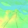 Amaravati topographic map, elevation, terrain